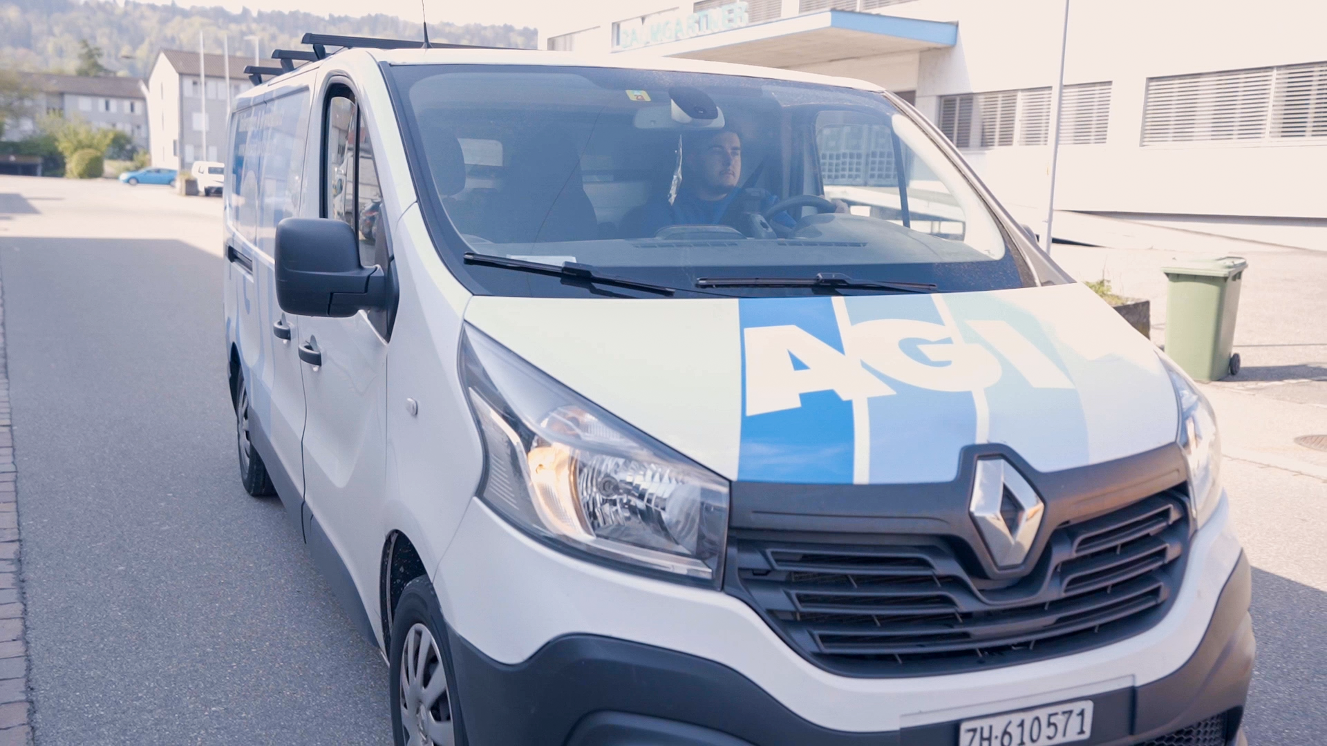 Montagefahrzeug der AGI