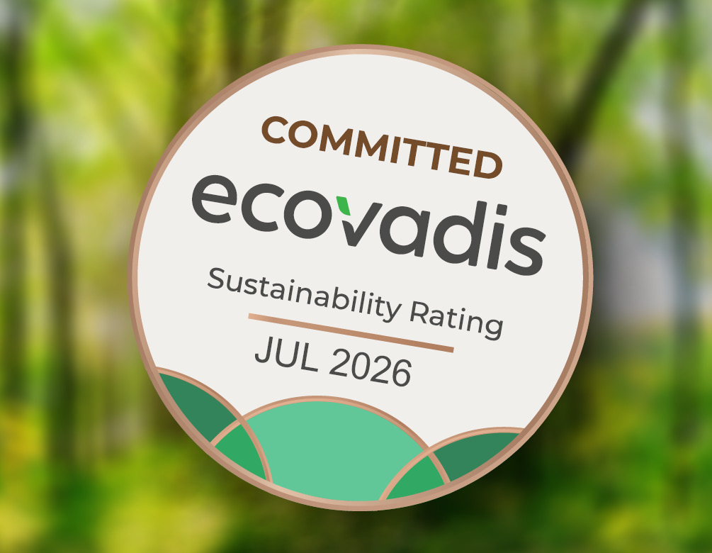 EcoVadis-Badge 2026